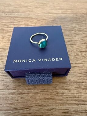 Monica Vinader MV Siren Semiprecious Ring size 6.5